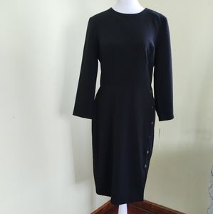 NWT ivy +blu  3/4 Sleeve Sheath Dress